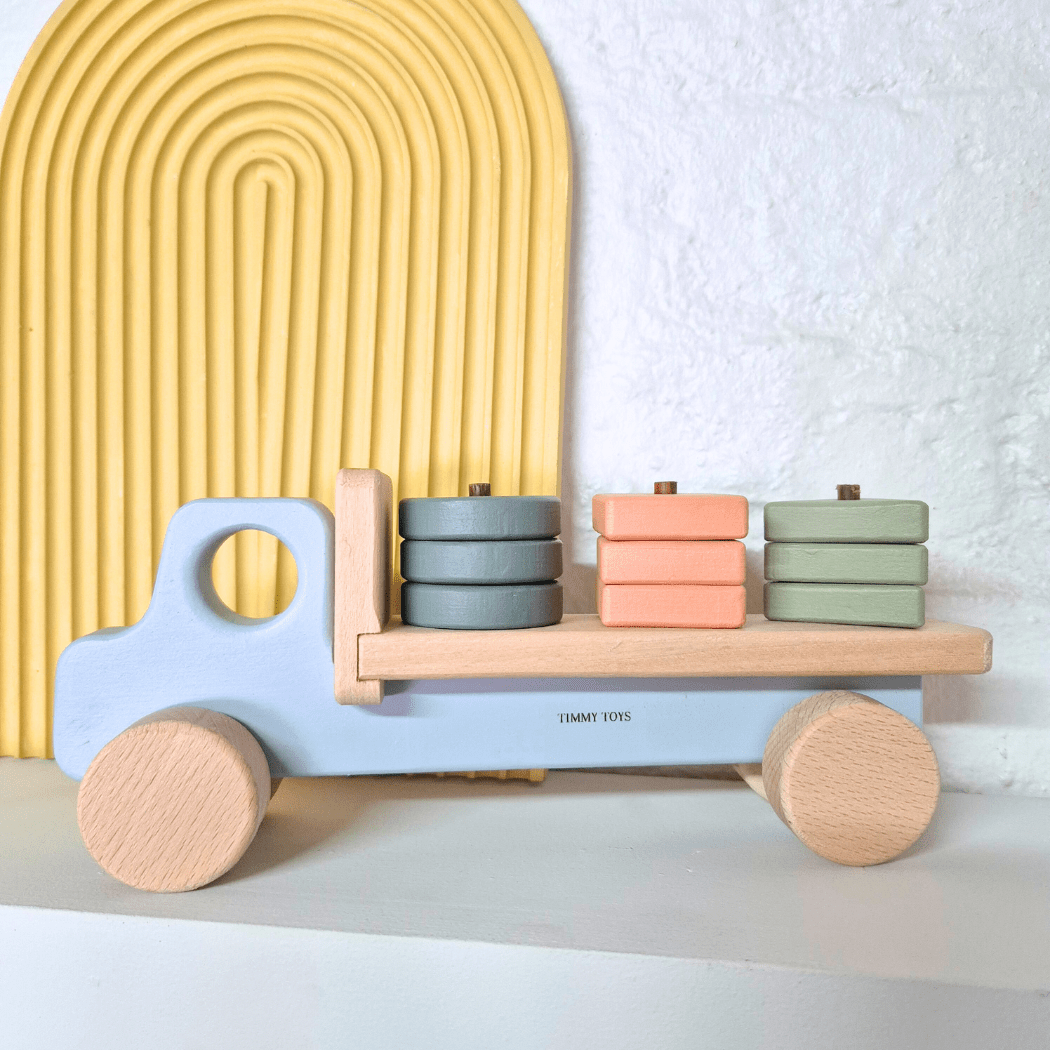 Baby Wooden Toy Truck – Safe & Fun Learning Toy for Toddlers