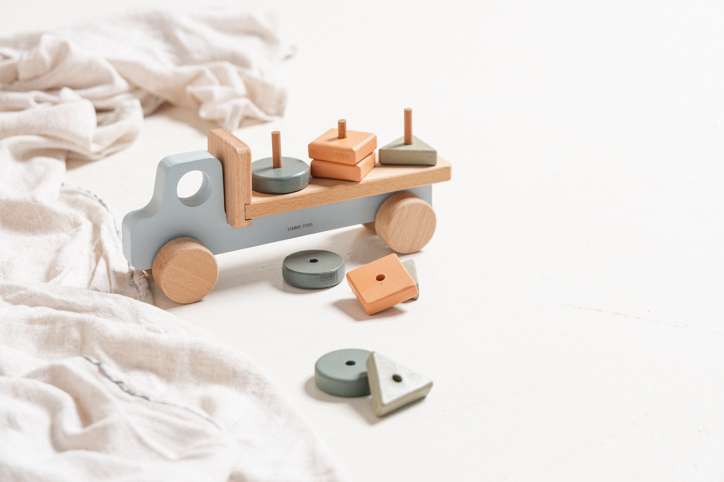 Baby Wooden Toy Truck – Safe & Fun Learning Toy for Toddlers