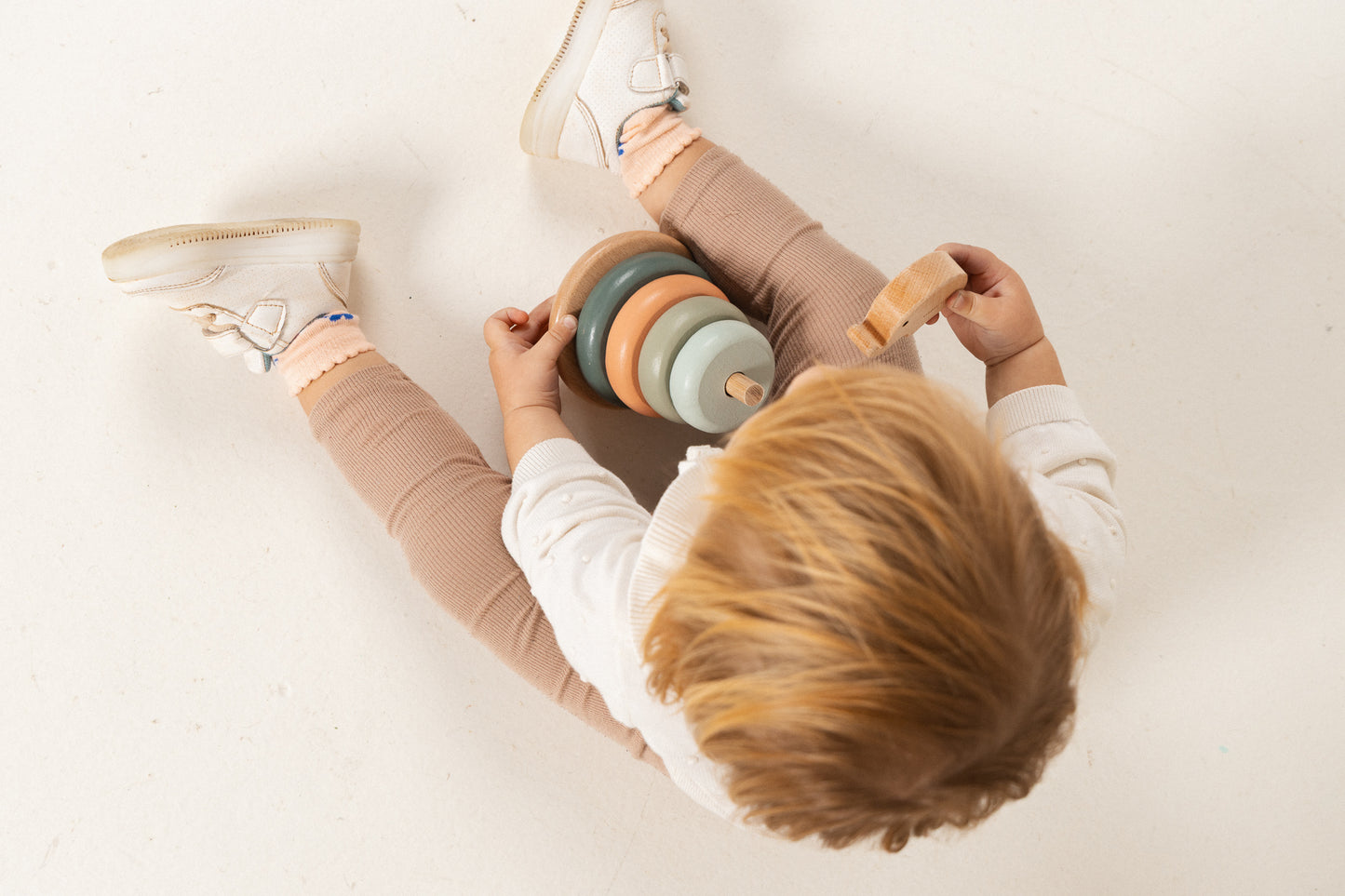Baby Wood Ring Stacker – Fun & Learning