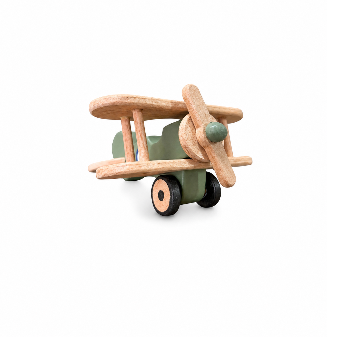 Aeroplane Wooden Baby Toy