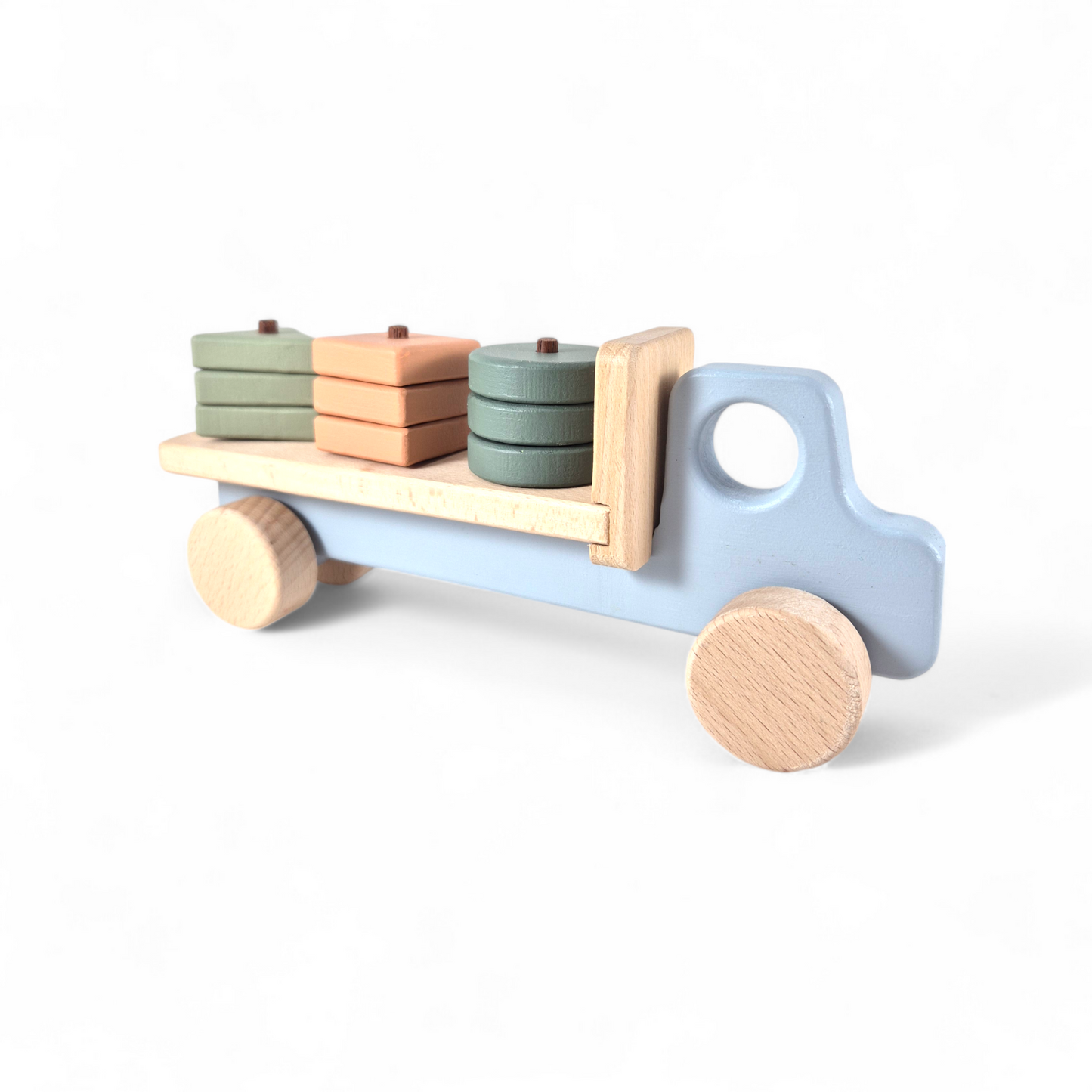 Baby Wooden Toy Truck – Safe & Fun Learning Toy for Toddlers