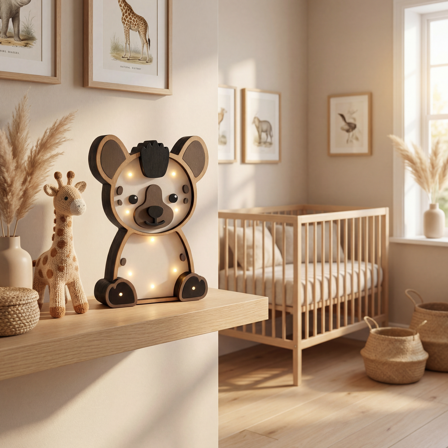 Hyena Cub Night Light