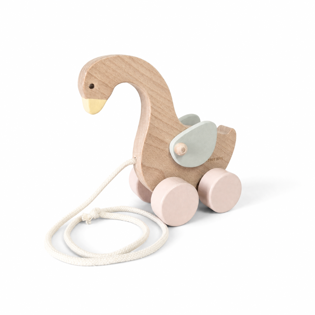 Goose Pull-Along Toy Walking Companion