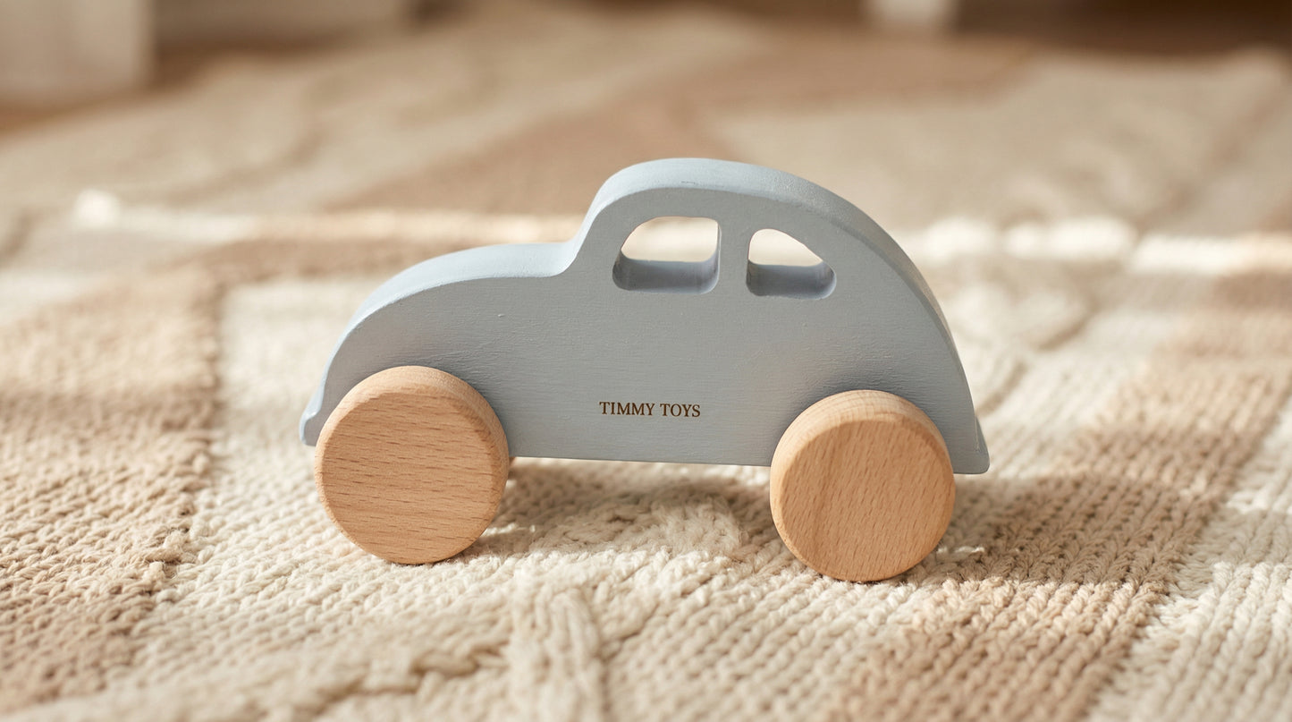 Classic Car Wooden Push Car