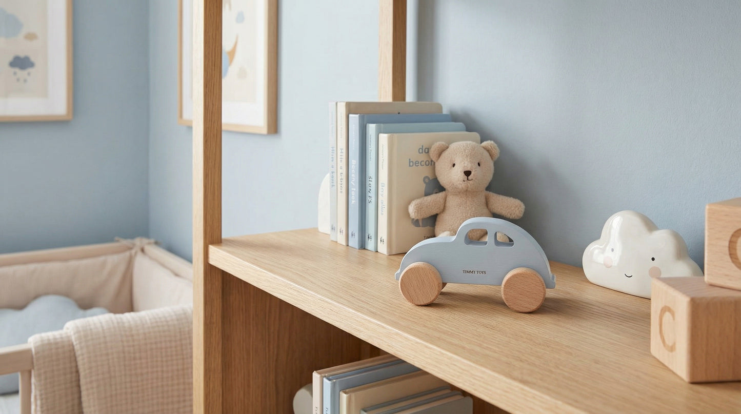 Classic Car Wooden Push Car